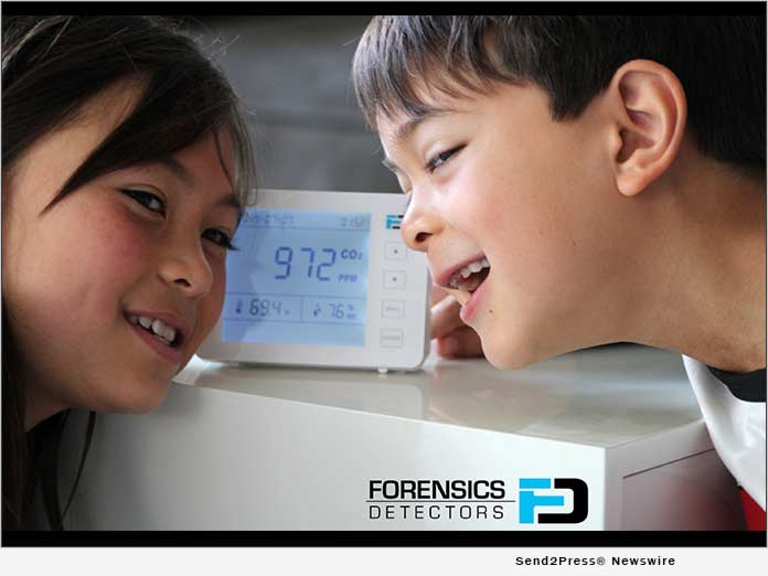 Forensics Detectors' Carbon Dioxide Monitors Combat Virus Indoors and Meet California Compliance Monitoring Requirements - Vimarsana News