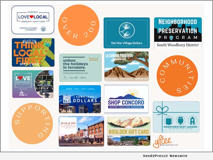 Helping Local Government and Small Business Thrive, Yiftee Surpasses 200 Community eGift Card Programs - Vimarsana News