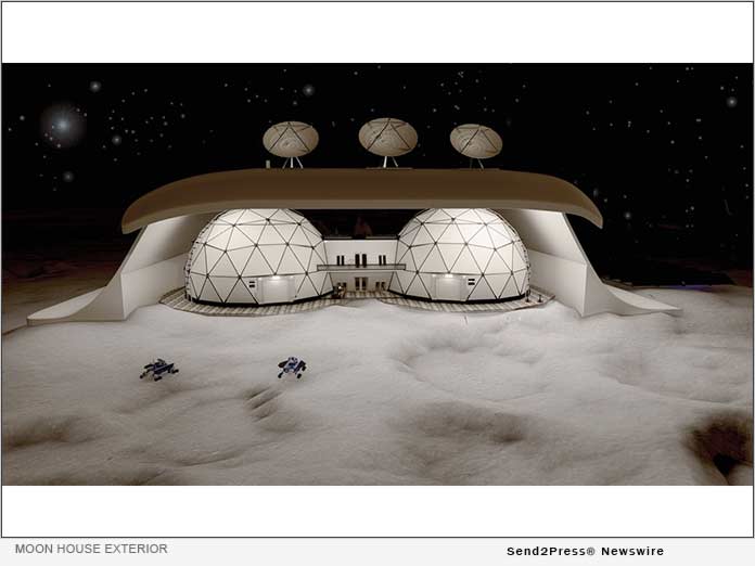NFT ART craze continues: the first NFT house on the Moon is up for sale for $100K from Tech entrepreneur Roman Kropachek - Vimarsana News