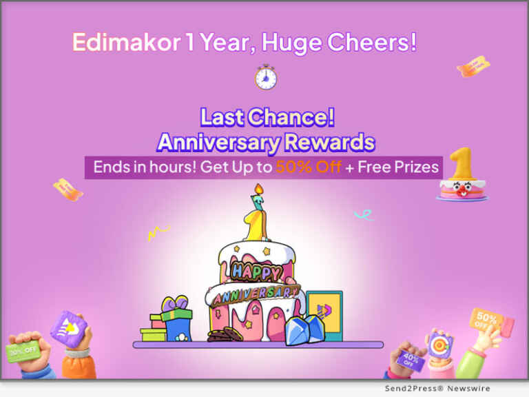 HitPaw Edimakor Celebrates its 1st Anniversary with Festivities and Discounts