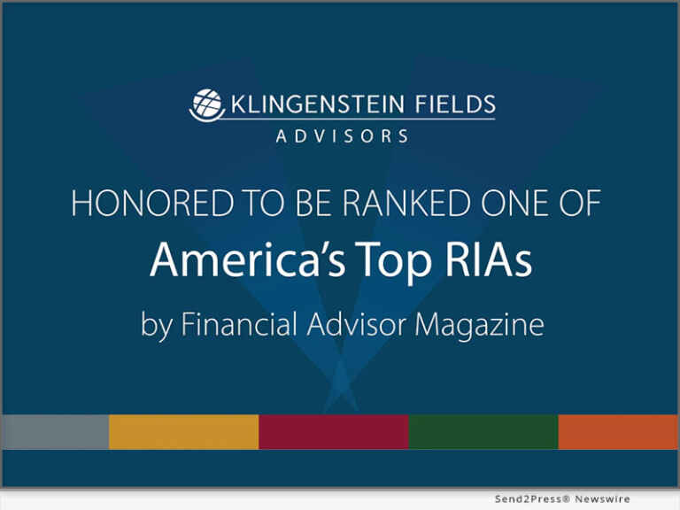 Klingenstein Fields Advisors named to America’s 2025 Top RIAs List