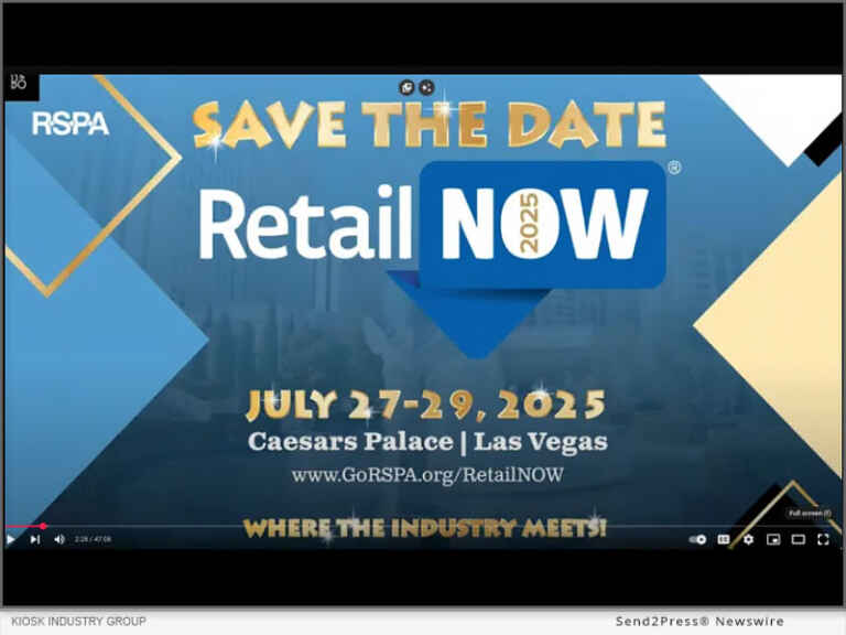 RetailNOW Las Vegas 2025: Come see Kiosk Industry in booth 445