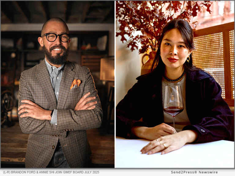 Brandon Ford and Annie Shi join Glancy Wine Education Foundation as New Board Members