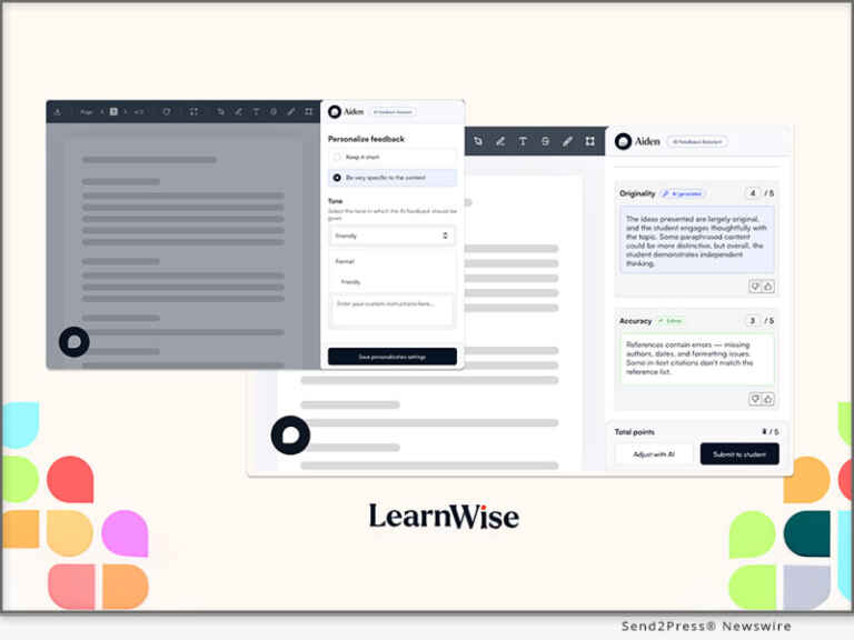 LearnWise AI Launches Grading Solution to Help Faculty Provide Ethical Feedback at Scale to Students