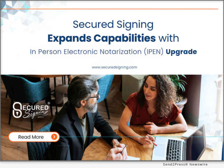 Secured Signing Expands IPEN Capabilities with In-Person Electronic Notarization Enhancements