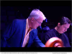 The LCO 2026 International Call for Scores Announced, Supporting Emerging Composers Through Art and Access Composer Simon Andrews (left), winner of the LCO 2025 Call-for Scores, and LCO Music Director Orlando Cela, rehearsing Andrews’ work. Photo credit: Noya Photo