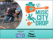 Music City Drop Comes to Nashville: Rappel 20 Stories to Fight Hunger for the Holidays