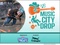 Music City Drop Comes to Nashville: Rappel 20 Stories to Fight Hunger for the Holidays