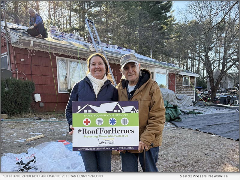 Local contractor installs full GAF roofing system at no cost for veteran Lenny Szrlong as part of community initiative