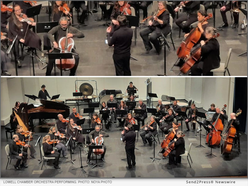 Lowell Chamber Orchestra Performing. Photo: Noya Photo