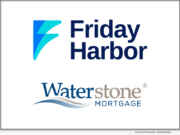 Waterstone Mortgage to expand underwriting capacity, adopts Friday Harbor AI pre-underwriting technolog
