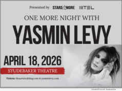 Yasmin Levy Brings ‘One More Night with Yasmin Levy’ to Chicago on Her 2026 Tour After 10 Years