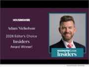 Adam Nicholson, FirstClose Director of Professional Services, named to 2026 HousingWire Insider list
