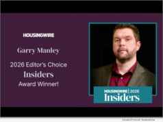 Garry Manley of ACES Quality Management named to 2026 HousingWire Insider list