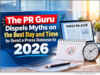 The PR Guru, Christopher Simmons, Dispels Myths on the Best Day and Time to Send a Press Release in 2026