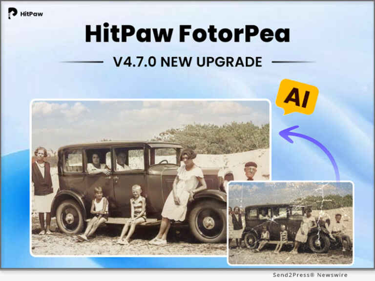 Updated HitPaw FotorPea V4.7.0: Brings Old Photo Restoration and AI Colorize