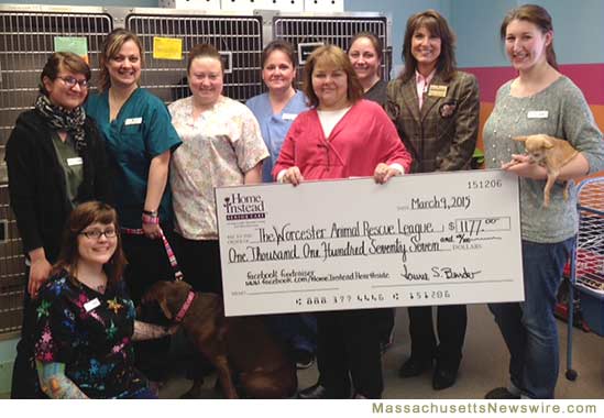 $1,177 for Worcester Animal Rescue League