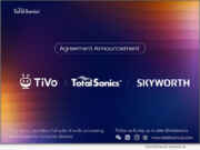 Total Sonics’ Award-Winning Audio Processing Comes to Skyworth TVs