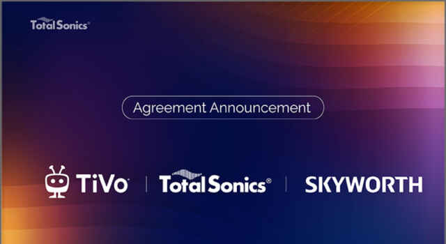 Total Sonics’ Award-Winning Audio Processing Comes to Skyworth TVs