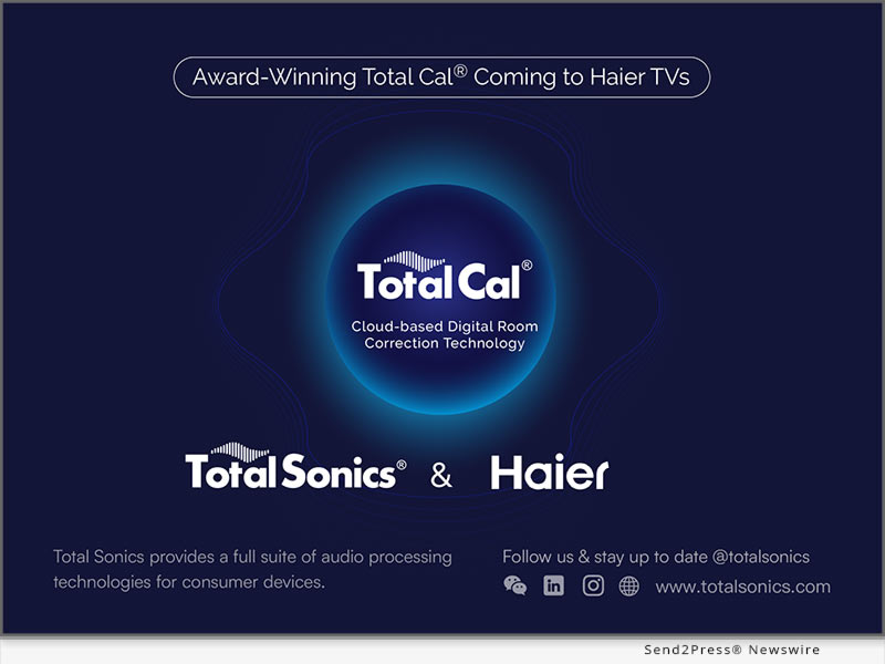Haier TV and Total Sonics Announce Addition of Award-Winning Total Cal Auto Calibration